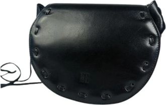 Givenchy Pre-owned Cross Body Bag - Dames - Vintage Schoudertas - Zwart - ONE Size - Leer - Vintage