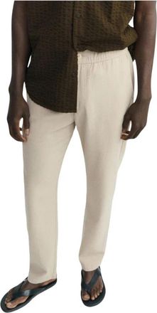 Thinking Mu Travel Light Pants - Heren - Slim Fit Broeken - Beige - XS - Katoen - Broeken