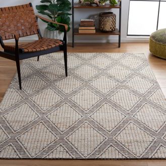 Safavieh Marbella Hand Made Area rug, Natural / Ivory Contemporary Style Non-Shedding