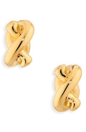 Kate Spade New York sailors knot stud earrings in Gold at Nordstrom