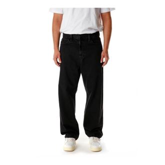 Carhartt Work in Progress Landon Pant - male - Carhartt Wip - Loose Fit Jeans - Black - W28 - Jeans
