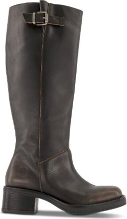 Ca Shott Schoenen, Dames, Bruin, 39 EU, Leer, High Boots
