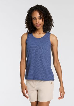 Killtec Tanktop KILLTEC KOS 41 WMN TP, Damen, Gr. 36, blau (denim), Obermaterial: 93% Polyester, 7% Elasthan, Tops Tanktop, f&uuml;r sommerliche Aktivit&auml;ten und Wa