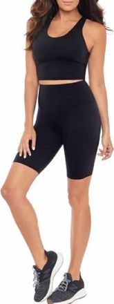 Miraclesuit Tummy Control Shaping Bike Shorts In Black