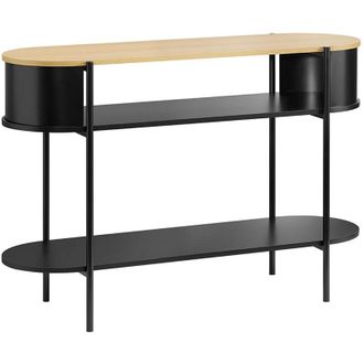 SoBuy SoBuy Entryway Console Table with Storage Multifunctional Industrial Modern Design Hallway Furniture for Entryway, Living Room or Office Wooden and