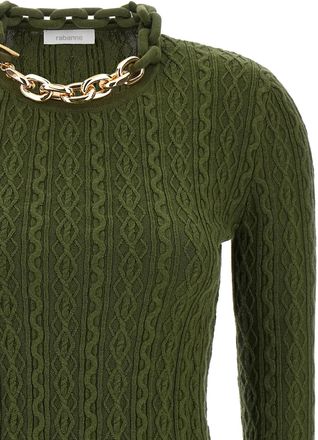 Paco Rabanne Wool Womens Cardigan