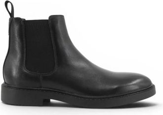 Guess Chelsea Boot - Heren - Chelseaboots - Zwart - 44 EU - Leer - Schoenen
