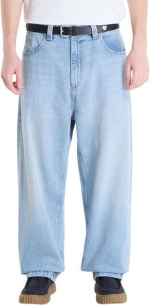 Carhartt Work in Progress Blue Loose Solid Jeans