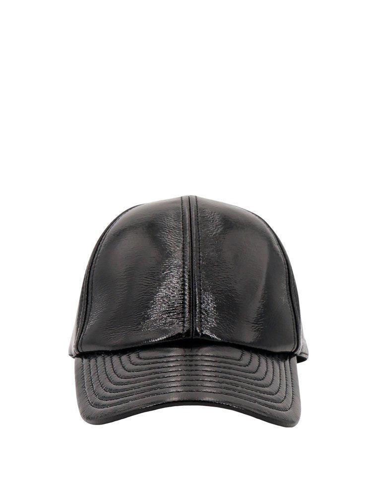 【Courrèges】 Cotton Signature Cap M SIGNATURE AC LEATHER CAP - courrèges