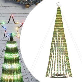 vidaXL &Aacute;rbol De Navidad Led 688 Leds De Colores 300 Cm Vidaxl