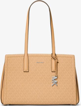 Michael Kors Laila Medium Signature Logo Tote Bag