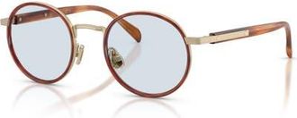 Brunello Cucinelli 48mm Round optical glasses in Gold at Nordstrom