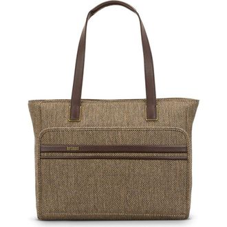 Hartmann Tweed Carryall Tote in Tweed/natural Leather at Nordstrom
