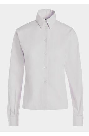 Bally Cotton Long Sleeve Shirt in White at Nordstrom, Size Small Eu