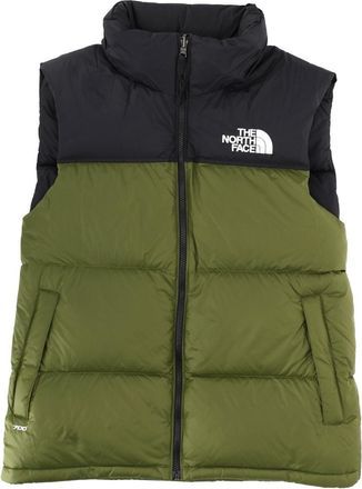 The North Face Black Olive Green Lower Vest