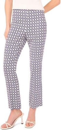 Ted Baker Print Straight Leg Pants in Vanilla Ice at Nordstrom Rack, Size 0