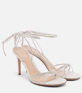 Gianvito Rossi Mal&eacute; leather sandals