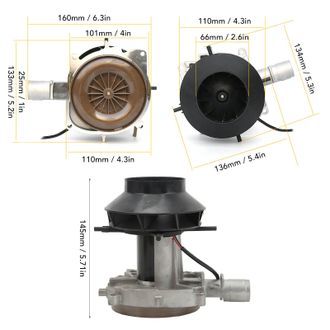 OEM Motor De Ventilador De Calefacci&oacute;n De Estacionamiento De 24 V Y 5 Kw - Ventilador De Aire De Combusti&oacute;n Para Webasto, Ebersp&auml;cher, Airtronic - Disipac