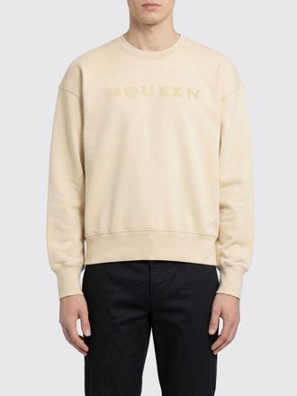 Alexander McQueen Felpa a girocollo in cotone McQueen