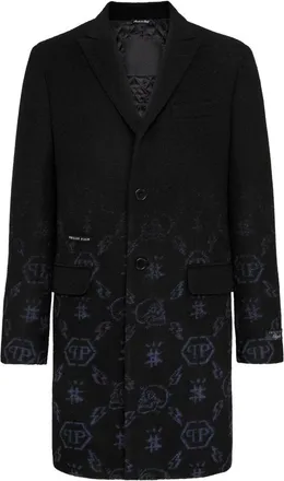 Philipp Plein Uomo, Cappotti, Nero, M, new