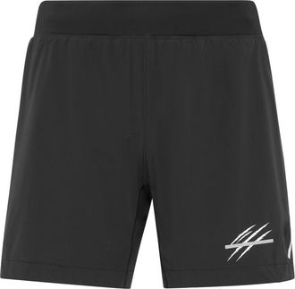 Plein Sport Technical Running Shorts Scratch - Heren - Korte sportbroeken - Zwart - L - Polyester - Fitness