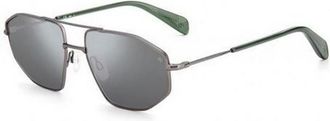 Rag & Bone RNB5036/G/S 0R80/T4 Mens Sunglasses Silver Size 57