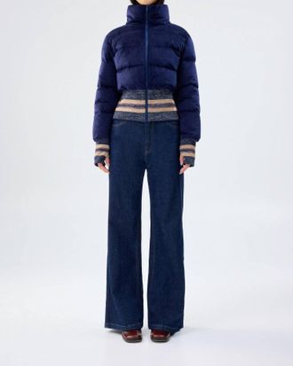 Unreal Fur Dublin Jacket In Navy