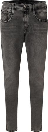 Replay Mens Anbass Slim-Fit Jeans in Grey Cotton - Size 32W/30L