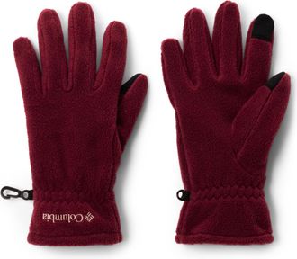 Columbia Womens Benton Springs II Fleece Glove, wine red, L