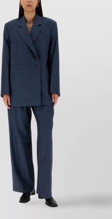 Acne Studios wide leg wool trousers pockets