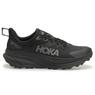 Hoka One One Hoka Challenger ATR 7 GTX Textile Synthetic Womens Running Trainers - Black Black - Size:UK 4.5