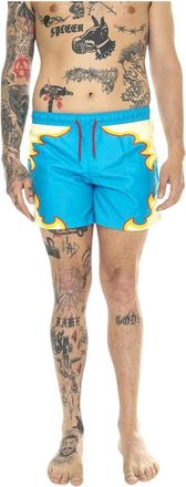 Happy Socks Hombre, Trajes de ba&ntilde;o, Multicolor, Talla: M