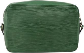 Louis Vuitton Pre-owned Vintage Schoudertas - unisex - Vintage Schoudertas - Groen - ONE Size - Leer - Vintage