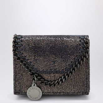 Stella McCartney Falabella dark navy blue wallet