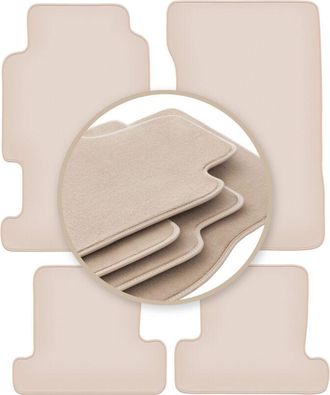 OEM Alfombrillas Beige Premium Para Honda Prelude Iv Coup&eacute; 1991-1996