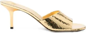 Jacquemus Dames, Schoenen, Geel, Maat: 41 EU Zijde