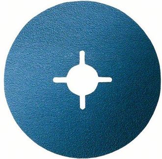 Bosch 2608606735 Disco De Lija De Fibra R754 Best For Metal Dm 125mm G100 50 Uds