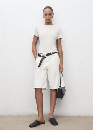 Mango Maglietta combinata cotone grezzo - Donna - XS - MANGO