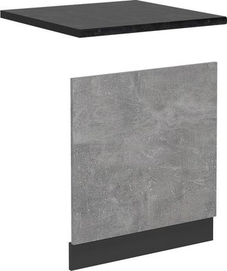 Vicco Frontal Para Lavavajillas R-line, Hormig&oacute;n, 60 Cm, Et Antracita