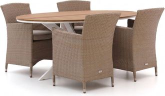 Forza Furniture Forza Cecita/Fidenza ovaal 180cm dining tuinset 5-delig