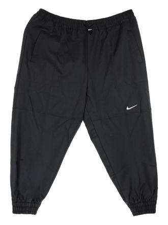 Nike elastic-ankles pants - women - Polyester - 2XL - Black