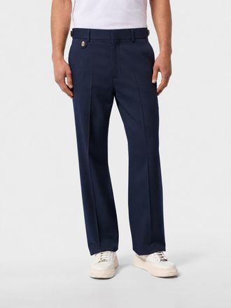 Billionaire Boys Club Slim Fit Gabardine Chino Trousers with Mid-Rise Waist