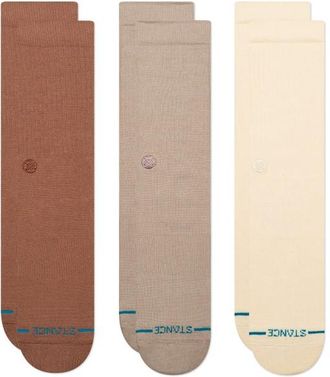 Stance Icon 3 Pack Multifunktionssocken f&uuml;r Herren | beige
