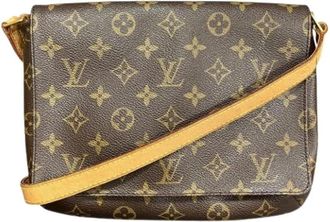 Louis Vuitton Pre-owned Monogram Schoudertas - Dames - Vintage Schoudertas - Bruin - ONE Size - Vintage