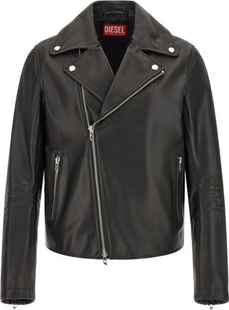 Diesel Cowhide Leather Mens Jacket