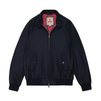 Baracuta Melton G9 Jacket - Heren - Jassen - Blauw - Maat: 3XL Katoen