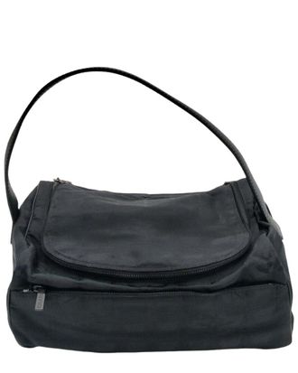 Chanel Black Nylon Medieval Tote - 00S (Authentic Pre-Loved)
