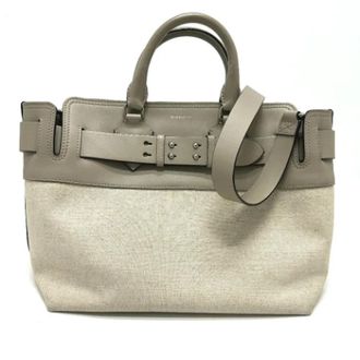 Burberry Pre-owned Fabric handbags - Dames - Vintage Handtas - Beige - ONE Size - Vintage