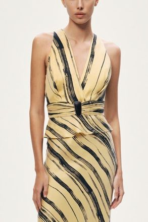 Nocturne Printed Sleeveless Blouse in Multi-Colored at Nordstrom, Size X-Large Eu