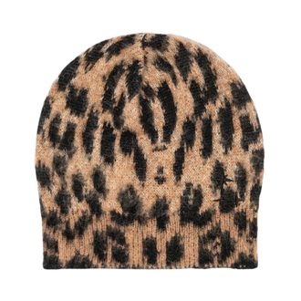 Laneus Gebreide muts - Heren - Accessoires - Veelkleurig - Maat: ONE Size Wol